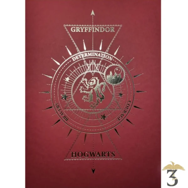 Affiche deluxe letterpress arteonn / wizarding world – gryffondor 21×30 - Les Trois Reliques, magasin Harry Potter - Photo N°3