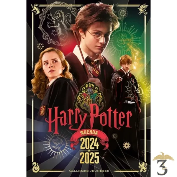 Agenda officiel harry potter 2024/2025 - Les Trois Reliques, magasin Harry Potter - Photo N°1