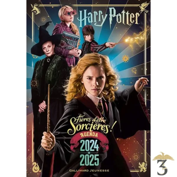 Agenda officiel harry potter 2024/2025 fieres d etre sorcieres - Les Trois Reliques, magasin Harry Potter - Photo N°1