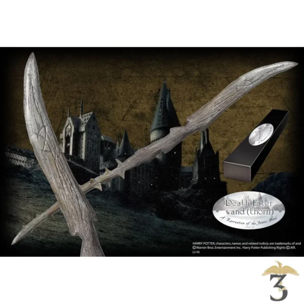 Baguette Mangemort (Epine) collector - Harry Potter - Les Trois Reliques, magasin Harry Potter - Photo N°2