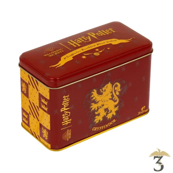 Boîte à thé maison gryffondor 80 g - Les Trois Reliques, magasin Harry Potter - Photo N°2