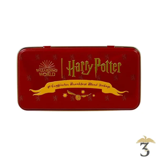 Boîte à thé maison gryffondor 80 g - Les Trois Reliques, magasin Harry Potter - Photo N°6