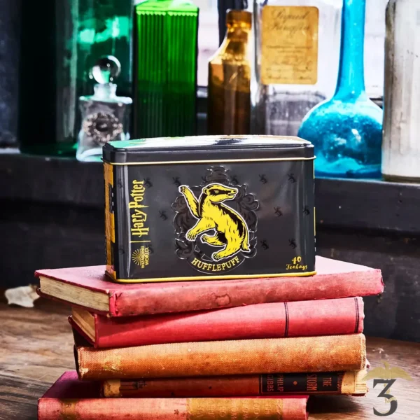 Boîte à thé maison poufsouffle 80 g - Les Trois Reliques, magasin Harry Potter - Photo N°7