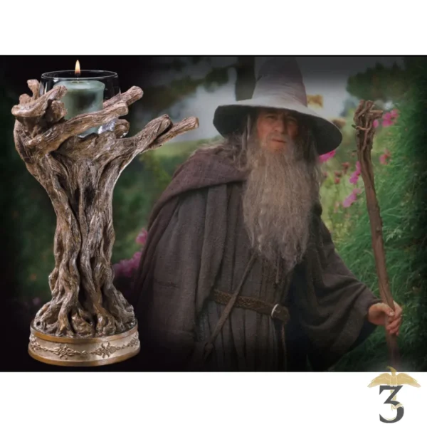 Bougeoir baton de gandalf le gris – le seigneur des anneaux - Les Trois Reliques, magasin Harry Potter - Photo N°2