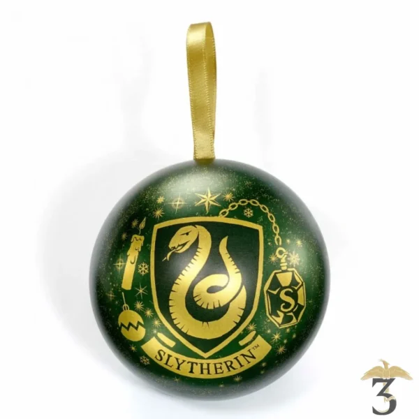Boule de Noël et collier Serpentard - Harry Potter - 3 Reliques Harry Potter
