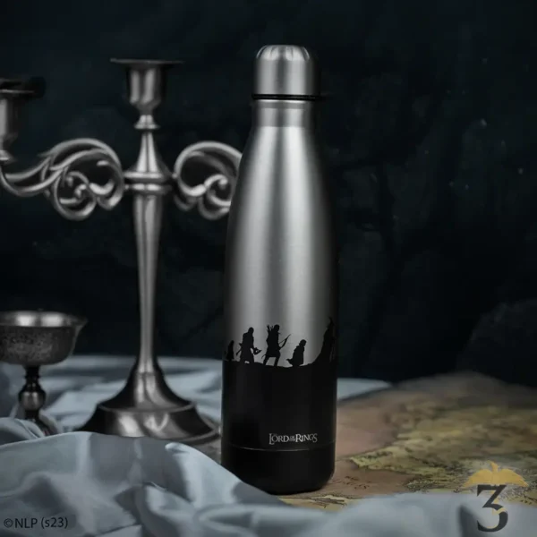 Bouteille isotherme noir la communaute de l anneau 500ml – seigneur des anneaux - Les Trois Reliques, magasin Harry Potter - Photo N°4