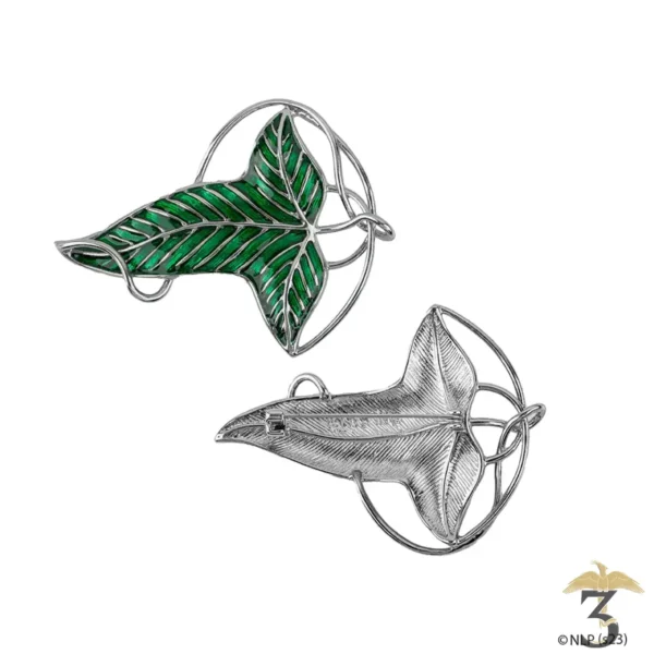 Broche feuille de la lorien – seigneur des anneaux - Les Trois Reliques, magasin Harry Potter - Photo N°1