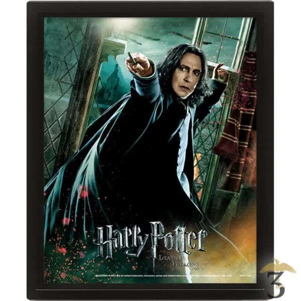 Cadre lenticulaire severus rogue - Les Trois Reliques, magasin Harry Potter - Photo N°1