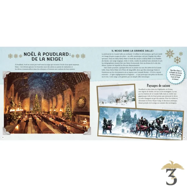 Carnet Magique - Noël à Poudlard - Les Trois Reliques, magasin Harry Potter - Photo N°2