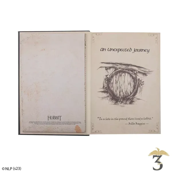 Carnet rigide la montagne solitaire – le hobbit - Les Trois Reliques, magasin Harry Potter - Photo N°3