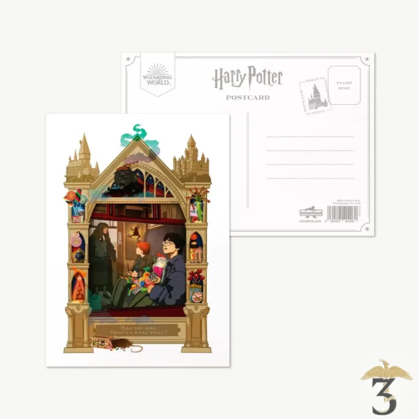 Carte postale are you sure that s a real spell – minalima - Les Trois Reliques, magasin Harry Potter - Photo N°1