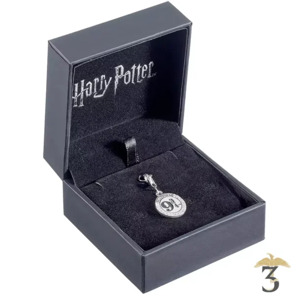 Charm à clip plateforme 9 3/4 argent 925e - Les Trois Reliques, magasin Harry Potter - Photo N°3