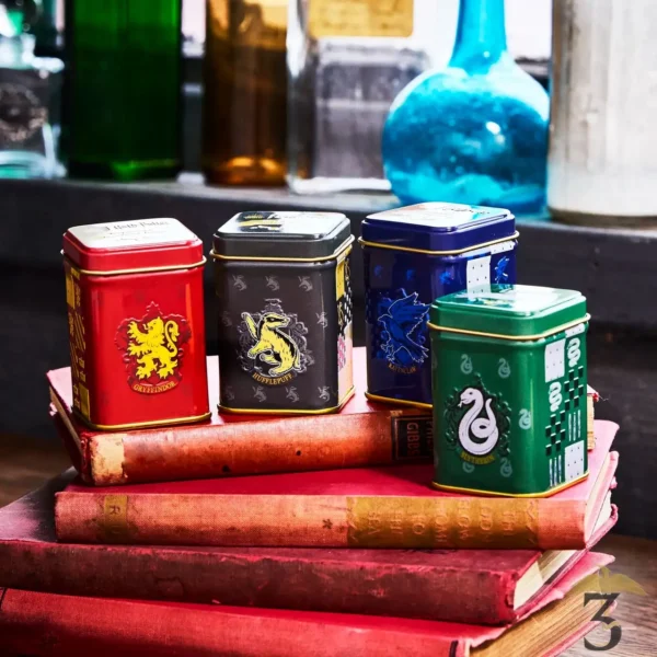 Coffret boîte à thé maisons de poudlard 100 g - Les Trois Reliques, magasin Harry Potter - Photo N°6