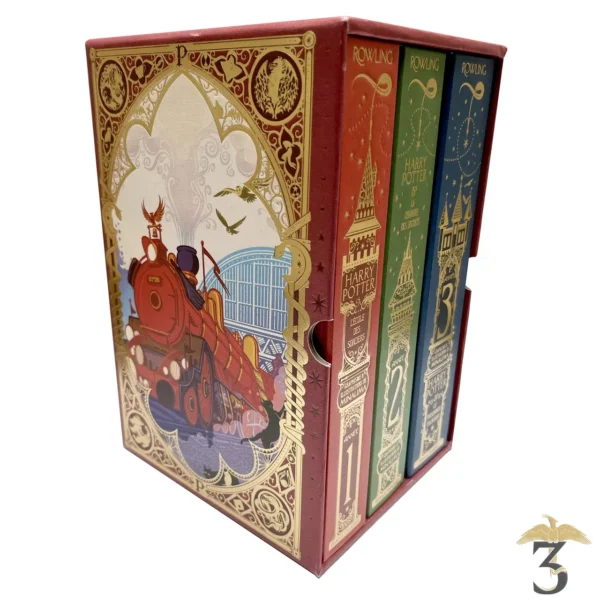 Coffret harry potter minalima (tome 1 à 3) - Les Trois Reliques, magasin Harry Potter - Photo N°1