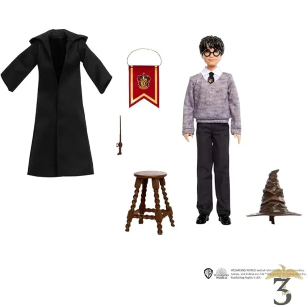 Coffret poupee harry potter et le choixpeau magique 30 cm - Les Trois Reliques, magasin Harry Potter - Photo N°2