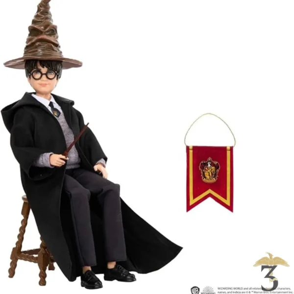 Coffret poupee harry potter et le choixpeau magique 30 cm - Les Trois Reliques, magasin Harry Potter - Photo N°4