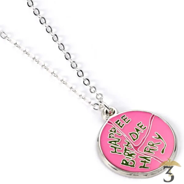 Collier hapee birthdae - Les Trois Reliques, magasin Harry Potter - Photo N°1