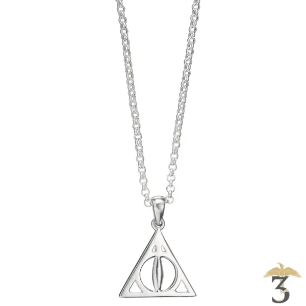 Collier reliques de la mort en argent 925e - Les Trois Reliques, magasin Harry Potter - Photo N°1