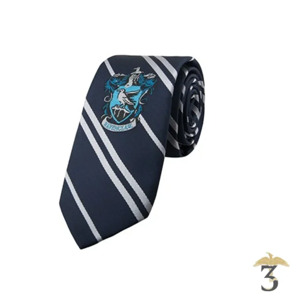 Cravate Serdaigle (enfant) logo tissé - Harry Potter - Les Trois Reliques, magasin Harry Potter - Photo N°1