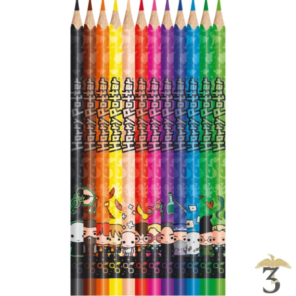 CRAYONS COULEUR X12 - Les Trois Reliques, magasin Harry Potter - Photo N°2