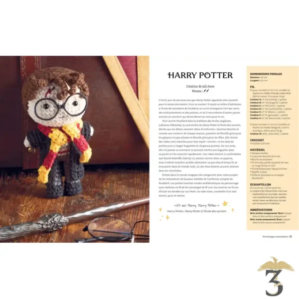 Dans l univers des films harry potter la magie du crochet amigurumi - Les Trois Reliques, magasin Harry Potter - Photo N°4