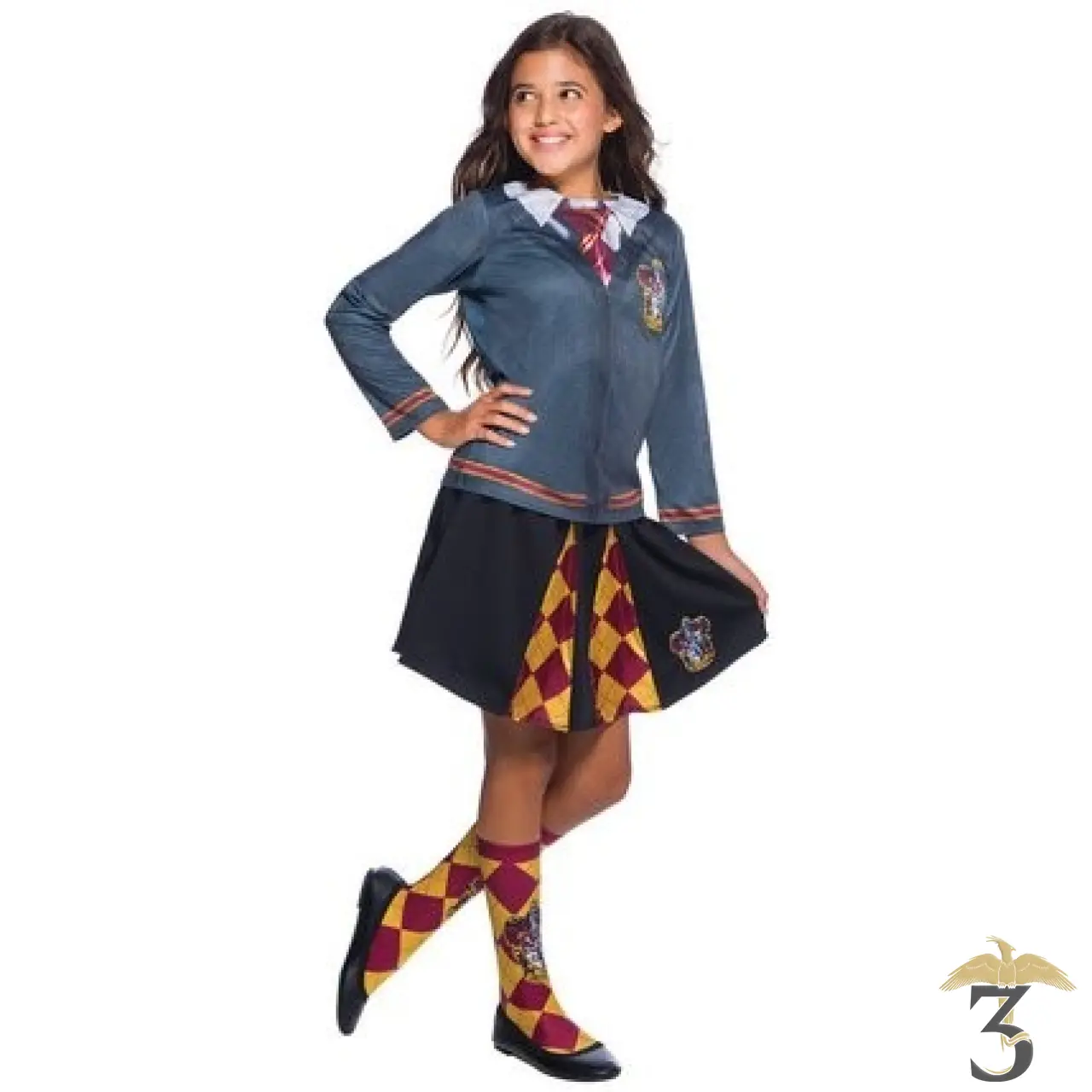 Costume de l'uniforme d'Hermione Granger dans Harry Potter version