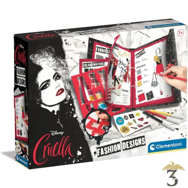 FASHION BOOK CRUELLA – DISNEY - Les Trois Reliques, magasin Harry Potter - Photo N°1