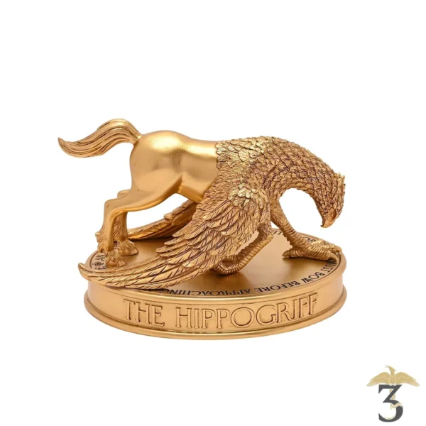 Figurine dore hippogriffe - Les Trois Reliques, magasin Harry Potter - Photo N°1