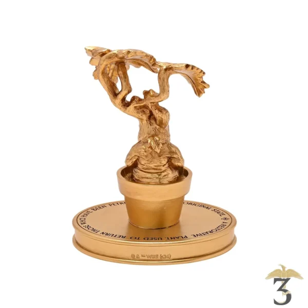 Figurine dore mandragore - Les Trois Reliques, magasin Harry Potter - Photo N°3