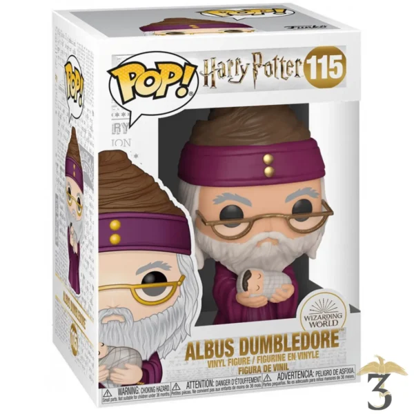 Funko Pop - Dumbledore tenant Harry bébé - Les Trois Reliques, magasin Harry Potter - Photo N°1