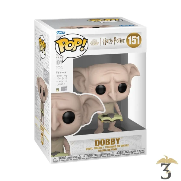 Funko Pop! Harry Potter: The Chamber of Secrets 20th Anniversary - Dobby - Les Trois Reliques, magasin Harry Potter - Photo N°2