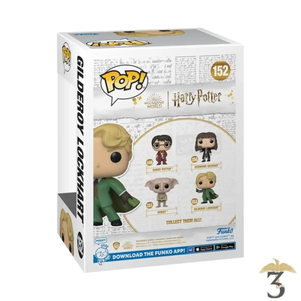 Funko Pop! Harry Potter The Chamber of Secrets 20th Anniversary - Gilderoy Lockhart - Les Trois Reliques, magasin Harry Potter - Photo N°3