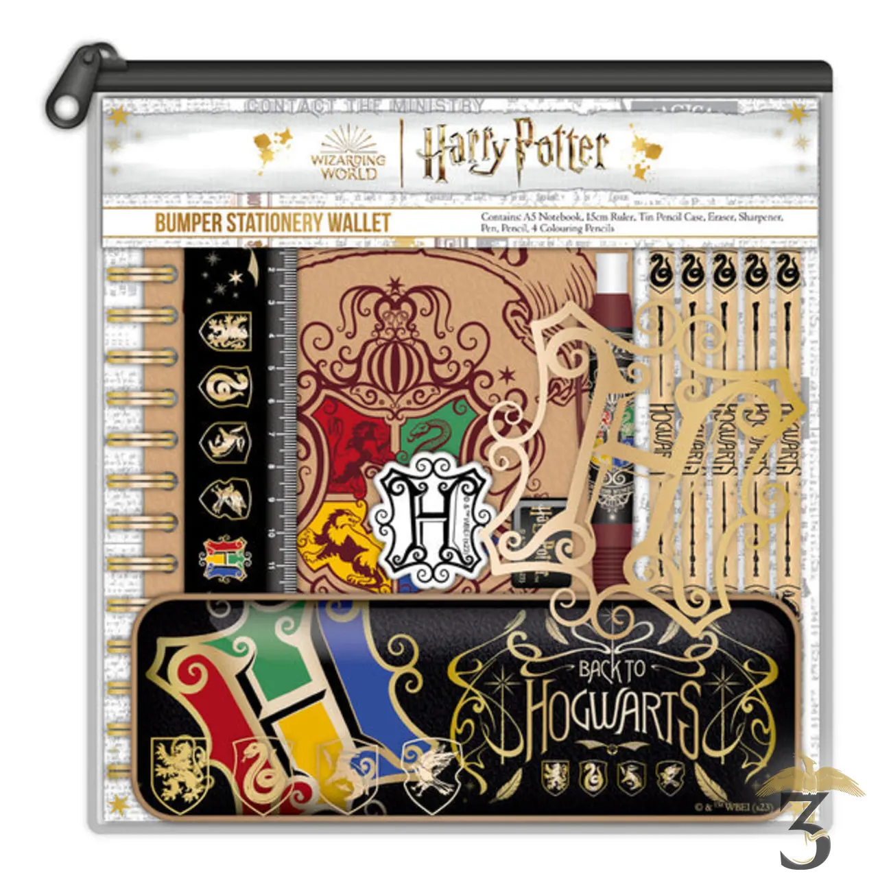 Set Stylo et Crayon Baguettes Magiques Harry Potter - Cadeaux anniversaire