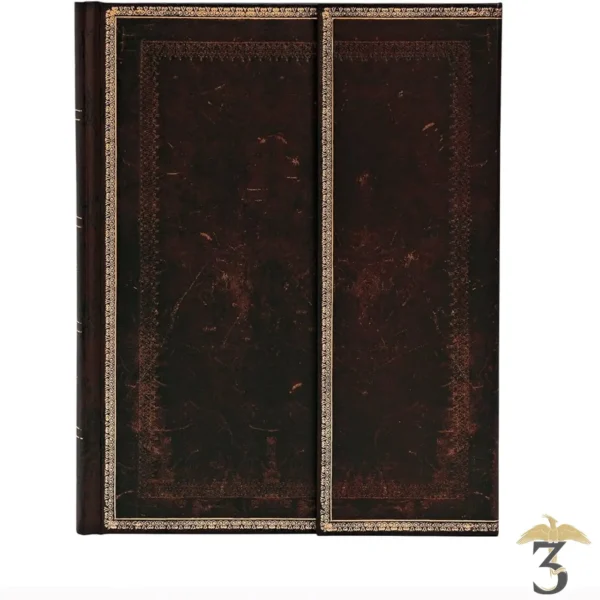 Grimoire (noir marocain) -144 pages non lignees - Les Trois Reliques, magasin Harry Potter - Photo N°1