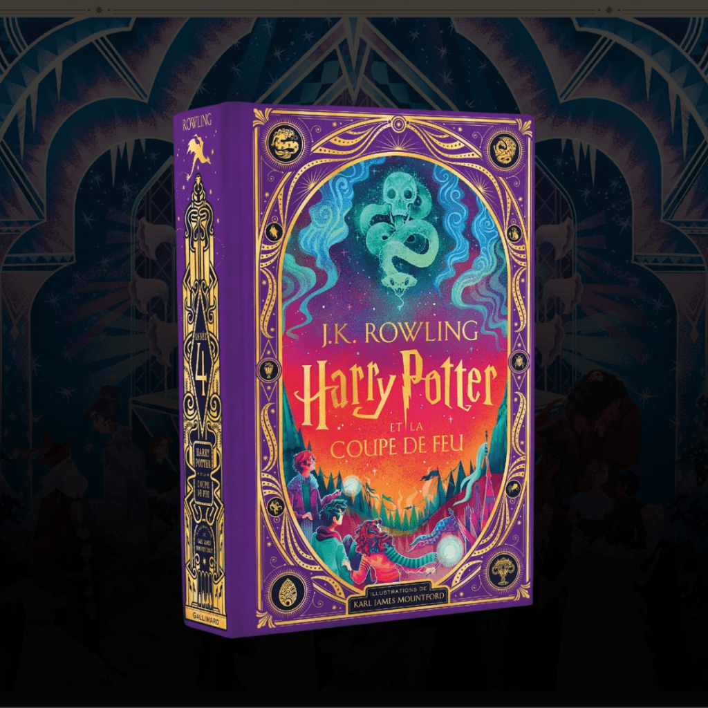 Harry Potter et la Coupe de Feu illustré Livre interactif Harry Potter Edition pop-up Harry Potter tome 4 boutique harry potter Les 3 Reliques