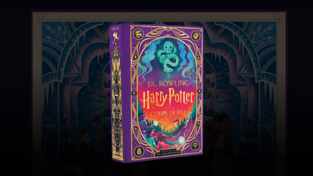 Harry Potter et la Coupe de Feu illustré Livre interactif Harry Potter Edition pop-up Harry Potter tome 4 boutique harry potter Les 3 Reliques