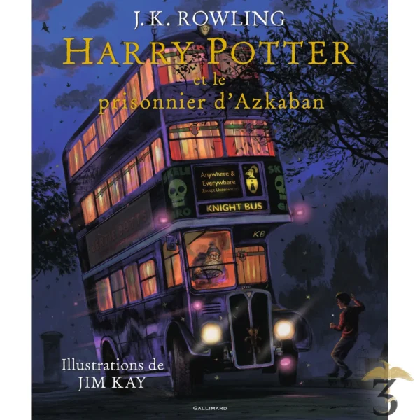 Harry Potter et le Prisonnier d'Azkaban - Illustré par Jim Kay - Les Trois Reliques, magasin Harry Potter - Photo N°1