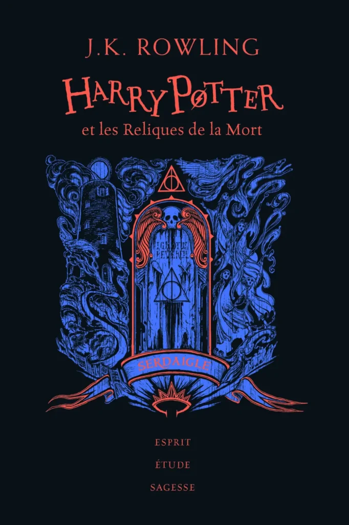 HP7_Serdaigle Les4maisons  boutique harry potter chez les 3 Reliques Gallimard