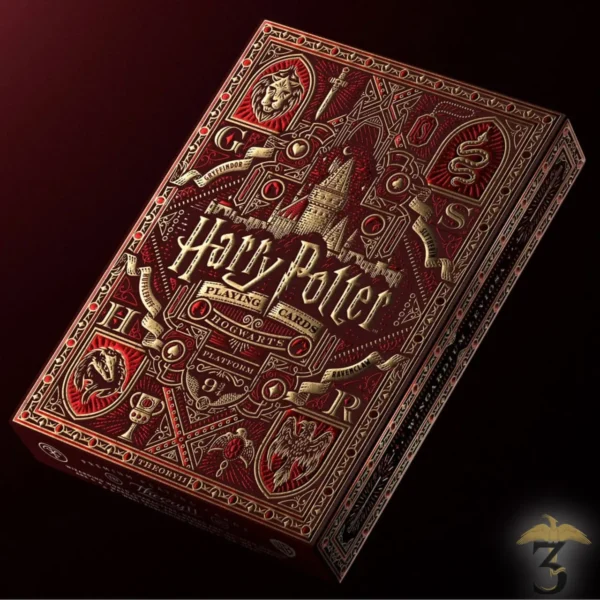 Jeu de carte theory11 rouge - Les Trois Reliques, magasin Harry Potter - Photo N°2