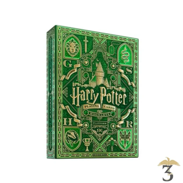 Jeu de carte theory11 vert - Les Trois Reliques, magasin Harry Potter - Photo N°1