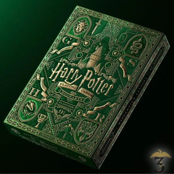 Jeu de carte theory11 vert - Les Trois Reliques, magasin Harry Potter - Photo N°2