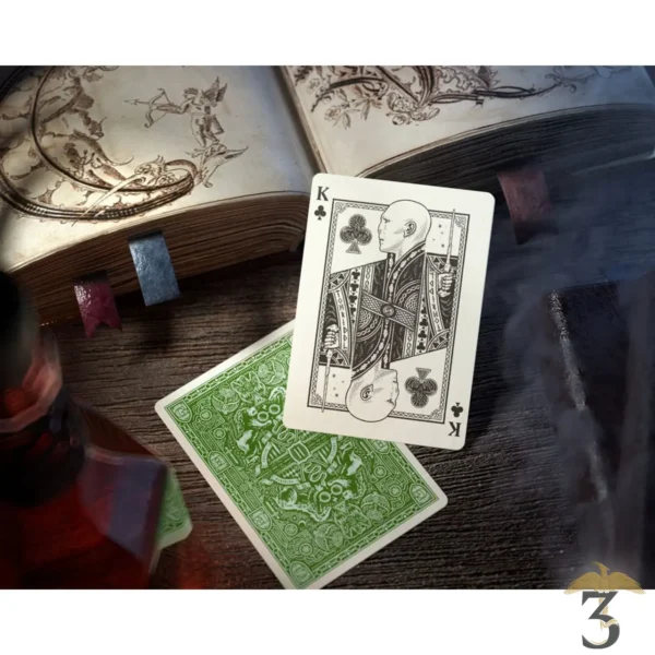 Jeu de carte theory11 vert - Les Trois Reliques, magasin Harry Potter - Photo N°6