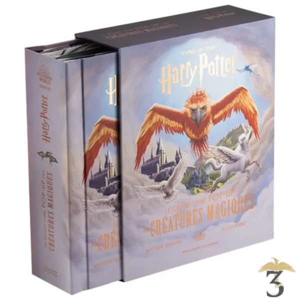 Le grand livre pop up des creatures magiques – d apres les films harry potter - Les Trois Reliques, magasin Harry Potter - Photo N°1