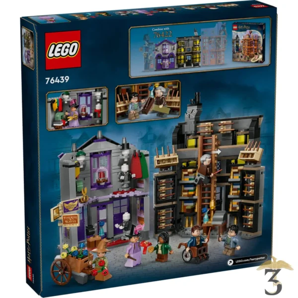 Lego 76439 ollivander et madame guipure pret-a-porter pour mages et sorciers - Les Trois Reliques, magasin Harry Potter - Photo N°2