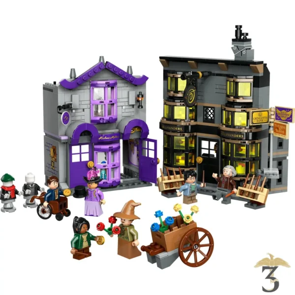 Lego 76439 ollivander et madame guipure pret-a-porter pour mages et sorciers - Les Trois Reliques, magasin Harry Potter - Photo N°3