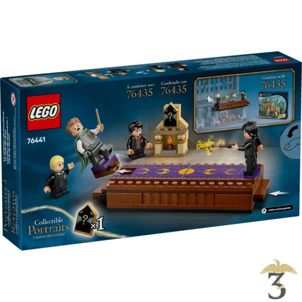 Lego 76441 le chateau de poudlard : le club de duel - Les Trois Reliques, magasin Harry Potter - Photo N°1