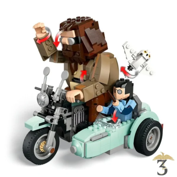 Lego 76443 la balade en moto de hagrid et harry - Les Trois Reliques, magasin Harry Potter - Photo N°3