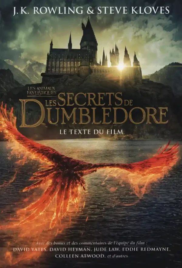 Les animaux fantastiques 3 les secrets de dumbledore le texte du film (grand format)