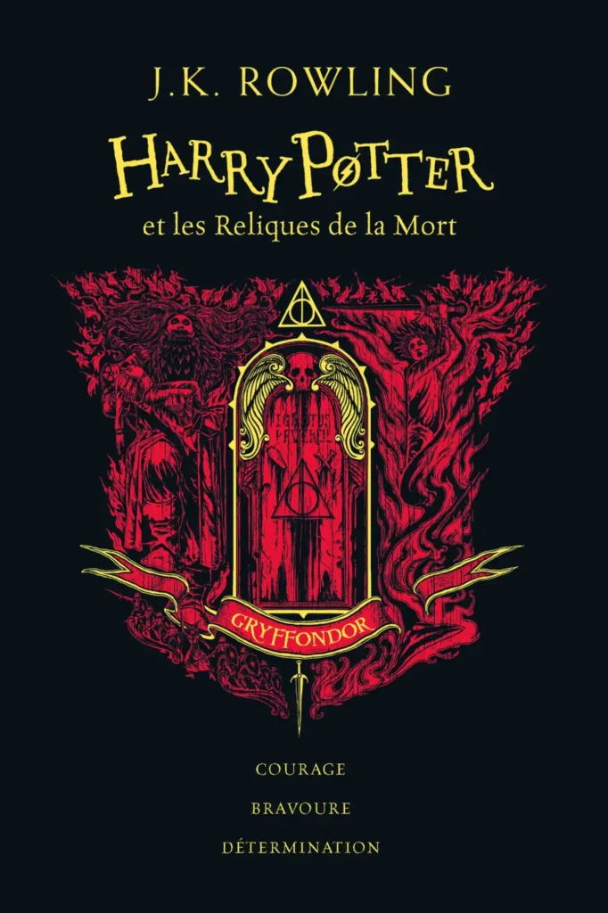 Les4maisons  boutique harry potter chez les 3 Reliques Gallimard