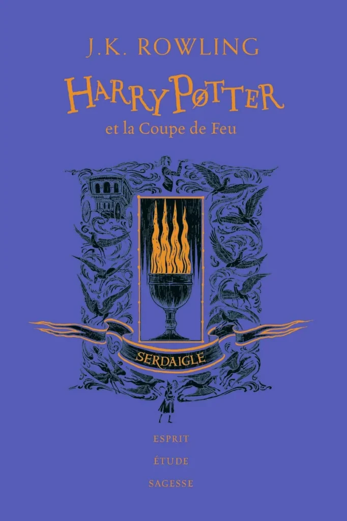 Les4maisons Serdaigle  boutique harry potter chez les 3 Reliques Gallimard